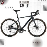 ราคา จักรยานเสือหมอบ อลูเบา TWITER รุ่น SMILE SHIMANO CLARIS 2023 RS24SPD (19587390913)