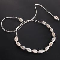 ราคา L1 JN25 เครื่องประดับแฟชั่น สร้อยคอเปลือกหอย เรียบง่ายสไตล์โบฮีเมียน ทอเปลือกหอยกระดูกไหปลาร้า (20768498253)