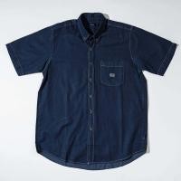 ราคา U2 MENS เสื้อเชิ้ตแขนสั้นผ้ายีนส์ แชมเบร้ รุ่น 5646 1 (4304852455)