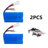 ราคา Wltoys WL912 A Battery Feilun FT009 R C Racing Boat Battery spare parts 7 4V 1500mAh 18650 Li ion batter (21019327281)