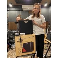 ราคา ตู้แอมป์กีต้าร์โปร่ง NUX AC 80 Stageman II แอมป์อคูสติกสำหรับกีต้าร์โปร่งไฟฟ้า มีแบตเตอรี่ในตัว พร้อมเอฟเฟค เสียงดีมาก (16307558544)