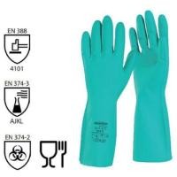 ราคา ถุงมือยางไนไตร ถุงมือป้องกันสารเคมี สีเขียว ยี่ห้อSummitech ถุงมือไนไตร 1คู่ กันน้ำมัน ไขมัน สารทำละลาย มีไซส์ SMLXL พร้อมส่ง (12502890359)