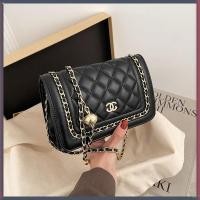 ราคา กระเป๋าสะพายข้า กระเป๋าสะพายข้างผู้หญิงแฟชั่นสายโซ่ กระเป๋าแฟชั่นสายสะพายโซ่สีทอง ลูกทองน้อย รุ่นXB184 (20803473071)