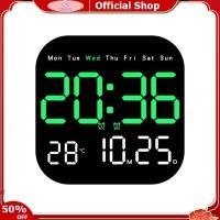 ราคา TEQIN Fast Delivery 7 Digital Wall Clock With Date Day Of Week LED Wall Clock For Living Room Office Bedroom Decor LED Digital Alarm Clock (21124727617)