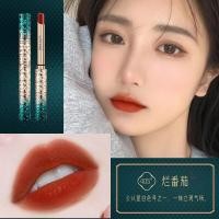 ราคา ลิปสติกแฟชั่นญี่ปุ่นและเกาหลี ติดทนนาน ลิปสติกเนื้อแมท ลิปติดทน ลิปสติกกันน้ำ เซตลิปสติกสีสวย ลิปสติก ลิปสติกติดทนนาน ลิปสติกของแท้ (16288958938)