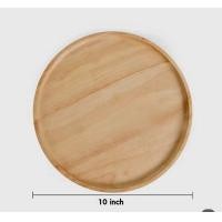 ราคา จานไม้ยางพารา ไม้ยางพารา จานไม้กลม ถาดไม้ถาดเสริฟ แบบกลม ถาดใส่ของ พร็อพ ถ่ายรูป ไม้ยางพารา honrywoods ขนาดสินค้า 6 นิ้ว 8 นิ้ว 10 นิ้ว (18886449497)