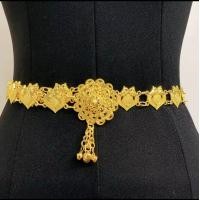 ราคา เครื่องประดับใส่ชุดไทย เข็มขัดสีทอง ใส่ชุดไทย เด็กใส่ได้ ผู้ใหญ่ก็ใส่ได้ ผ้าซิ่น 39นิ้ว (21083456841)