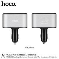 ราคา Hoco UC206 Plus Car Charger 3 1A ชาร์จรถ 2 ช่อง พร้อม USB 2 port UC206 UC206PLUS ชาร์จรถ ชาร์ทรถ Carcharge (7844519525)