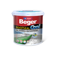 ราคา Beger ROOFSEAL Cool สีเทา 207 กันรั่วซึม สำหรับดาดฟ้า หลังคา 4kg (19909810167)