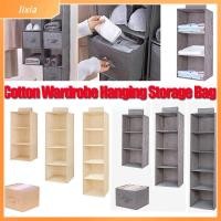 ราคา LIXIA 3 4 5 Layers Foldable Space Saver Cotton Drawer Clothes Organizer Hanging Wardrobe Storage Bags Storage Pouch (9124559539)