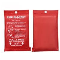 ราคา Calltou Fire Blanket for safety Fiberglass Safety Fire Fighting Prevention for Kitchen Home Factory Fireplace Grill Car 1 0m x 1 0m 2PCS Pack MHT01 (19525774952)