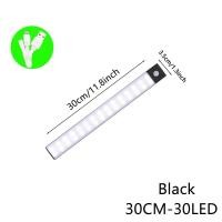 ราคา ไฟกลางคืนเซ็นเซอร์ตรวจจับการเคลื่อนไหวไฟ LED แบบไร้สาย USB สำหรับติดใต้ตู้ไฟสำหรับตู้ครัวตู้เสื้อผ้าในห้องนอนไฟกลางคืน (21171189078)
