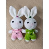 ราคา พวงกุญแจกระต่าย ตุ๊กตากระต่าย ตุ๊กตาถัก ตุ๊กตาถักไหมพรม (20870957600)