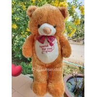 ราคา ตุ๊กตาหมีขนนุ่มตัวใหญ่100ซม (19393161491)