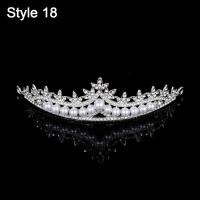 ราคา OSIDE เครื่องประดับผม งานแต่งงาน ผ้าโพกศีรษะ Rhinestones คริสตัล เครื่องประดับผมแฟชั่น ที่คาดผมมงกุฎ เจ้าหญิงเทียร่า หูฟัง (19468276703)