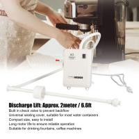 ราคา Bottle Water System 2 Meter Lift Backflow Prevention Single Tube Dispenser Pumps US Plug 125VAC for Coffee Machine for Drinking Fountain (17052958901)