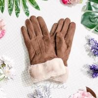 ราคา พร้อมส่ง ถุงมือทัชสกรีนกันหนาวหนังกลับบุขนด้านในด้วยจ้า อุ่นติดลบ ลุยหิมะได้จ้า (20520613487)