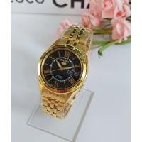 ราคา SEIKO 5 Automatic รุ่น SNKL40K1 นาฬิกาข้อมือผู้ชายสายแสตนเลส สีทอง หน้าปัดโรมันสีดำ ของแท้ 100 รับประกันสินค้า 1 ปี (20164138713)