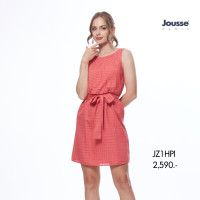 ราคา ชุดเดรส Jousse Pencil working Dress ชุดเดรสสั้น มีสม็อคตรงช่วงเอว JZ1HPI (17825346459)