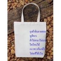 ราคา Felis Linn กระเป๋าผ้าดิบลายสอง ก12 ส13 ก้นขยาย3นิ้ว นำไปรีดร้อนได้ (10376056381)