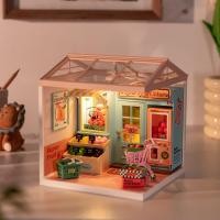 ราคา Robotime Super Creator House DIY บ้านตุ๊กตาพลาสติกจิ๋วสำหรับผู้ใหญ่ชุดประกอบโมเดลอาคารเด็กสาววัยรุ่นตกแต่งห้องผู้หญิง (18837596295)