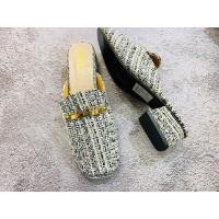 ราคา รองเท้าเปิดส้น รองเท้าผ้าลาย รองเท้าเปิดส้นมีส้นGooddy (16888380321)