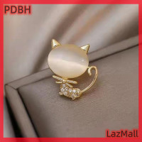 ราคา PDBH เข็มกลัดติดเพชรรูปแมวแฟชั่นสุดสร้างสรรค์เข็มกลัดติดเพชรคริสตอลที่ละเอียดอ่อนสำหรับผู้หญิงเข็มกลัดติดพลอยเทียมรูปสัตว์สำหรับน่ารักเด็กผู้หญิงเครื่องประดับเป็นของขวัญ (20792534576)