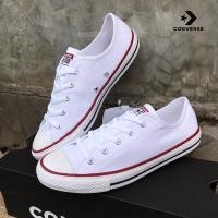 ราคา ใหม่ CONVERSE พื้นบางผู้หญิง รองเท้าคอนเวิร์ส รุ่น Chuck Taylor All Star Dainty รหัส 56 4981CH9WW พร้อมส่ง (4685212579)