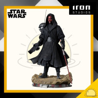 ราคา Darth Maul Star Wars Legacy Replica 1 4 Scale By Iron Studios 23 นิ้ว งานปั้น ของเล่นของสะสม (20620873473)