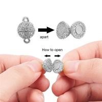 ราคา 5ชิ้น11 13มิลลิเมตรเงินกลมบอลคริสตัล Rhinestone ที่แข็งแกร่งแม่เหล็กตะขอสำหรับเครื่องประดับทำ DIY สร้อยคอสร้อยข้อมืออุปกรณ์เสริม (8610088207)