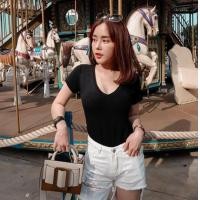 ราคา คอวีงานป้าย topshop ทรงเข้ารูป (17442310488)
