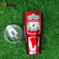 ราคา พร้อมส่ง แก้วน้ำเก็บความเย็น ขนาด 30ออนซ์ ลายทีมฟุตบอล (19571312505)