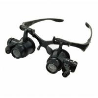 ราคา แว่นขยายแบบคาดศีรษะพร้อมไฟ LED 2ดวง20X 10X เลนส์เปลี่ยนได้สำหรับการอ่านเครื่องเพชรพลอยซ่อมนาฬิกา (21171176053)