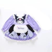 ราคา Kawaii Sanrio ชุดเด็กของฉัน Melody ชุดเจ้าหญิงแขนยาวสไตล์ฤดูใบไม้ร่วง Kuromi ชุดเด็กผู้หญิงโลลิต้าชุดเดรสปาร์ตี้ชุดคอสเพลย์ผู้หญิง (20238957042)