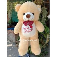 ราคา ตุ๊กตาหมีขนนุ่มตัวใหญ่100ซม (19393161501)
