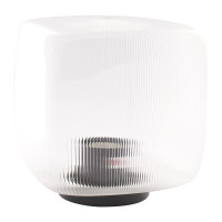 ราคา HI TEK โคมไฟหัวเสาแบบลูกเต๋าใหญ่ พรีสเมติกIP44 (403097279)