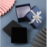 ราคา กล่องใส่ของขวัญ กล่องเก็บเครื่องประดับ ฝากล่องติดริบบิ้น กล่องนาฬิกา กล่องใส่แหวน กล่องกำไลข้อมือ พร้อมส่งจากไทย (17958318890)