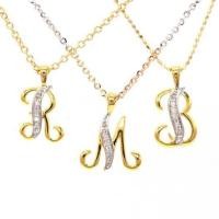 ราคา Happy Jewelry จี้เพชรแท้ ตัวอักษร R ทองแท้ 9k 37 5 เพชรเกสร PD164 (19952656388)