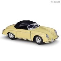 ราคา โมเดลรถ ของขวัญสำหรับเด็ก WELLY Willy 1 24 Porsche 356A Speedster เปิดประทุนแบบจำลองโลหะผสมสำเร็จรูป (19258576704)