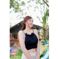 ราคา Ambella ไหมจีบ เสื้อไหมพรมจับจีบ ผูกหลัง งานฮิต เซ็กซี่มาก ไหมพรม เสื้อครอปไหมพรม เสื้อแซ่บๆ เสื้อผ้าผู้หญิง ฟรีไซส์ 32 38 (11642934597)