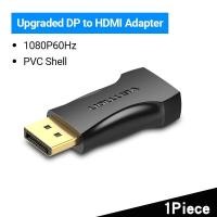 ราคา Vention DP หัวแปลงสัญญาณ HDMI 4K30Hz แสดงพอร์ตชายไปยัง HDMI หญิงสำหรับ PC แล็ปท็อปโปรเจคเตอร์ DisplayPort To หัวแปลงสัญญาณ HDMI (21171183334)