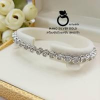 ราคา สร้อยข้อมือประดับเพชรcz B169 ตัดไซส์ฟรี เพชรcz ชุบทองคำขาว สร้อยข้อมือพลอย พลอยมงคล พลอยแดง สร้อยข้อมือพลอย (14020459283)