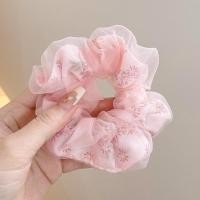 ราคา เครื่องประดับผมผมหางม้ายางรัดยืดหยุ่นได้แถบริบบิ้นมัดผมลายดอกไม้ยางรัดผมแฟชั่นสไตล์เกาหลี (20969933319)