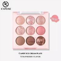 ราคา อายแชโดว์อะคริลิคสีน้ำตาลกันน้ำพาเลทอายแชโดว์แวววาวเครื่องสำอางสำหรับแต่งดวงตาคอนทัวร์สไตล์เกาหลี (20946457333)