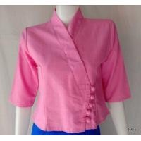 ราคา เสื้อพื้นเมืองหญิง เสื้อป้าย ผ้าฝ้ายชินมัย เสื้อกระดุม5เม็ด (16424506153)