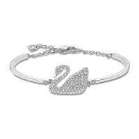 ราคา กำไลข้อมือ Swarovski Swan Bangle สวารอฟสกี้ ของแท้ 100 กำไลข้อมือ ของขวัญสำหรับคนพิเศษ พร้อมส่ง (6932114919)