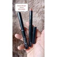 ราคา ลิปไดโซะ สีสวย เม็ดสีแน่น แท่งยาว Daiso Rouge shine (20582309407)