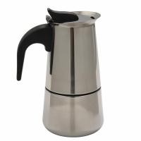 ราคา Moka Coffee Pot Espresso Latte Percolator Stove Coffee Maker Espresso Pot Italian Coffee Machine 100Ml Stainless Steel (18831617764)