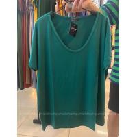 ราคา เสื้อยืด คอยู งานป้ายtopshop แฟชั่นผู้หญิง (17440415214)