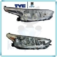 ราคา ไฟหน้า Toyota Yaris ปี 2017 2021 โตโยต้า ยาริส โคมไฟหน้า ไฟหน้ายาริส ทีวายซี TYC (20348242770)
